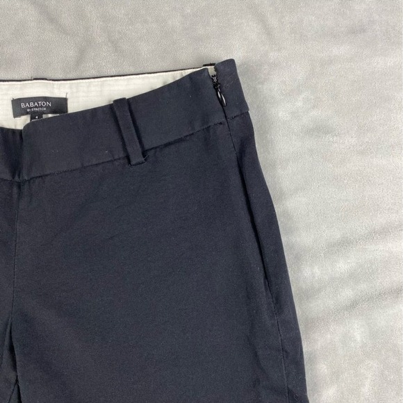 Babaton Aritzia Pants Woman's 4 Black Bi-Stretch Straight - Picture 4 of 7